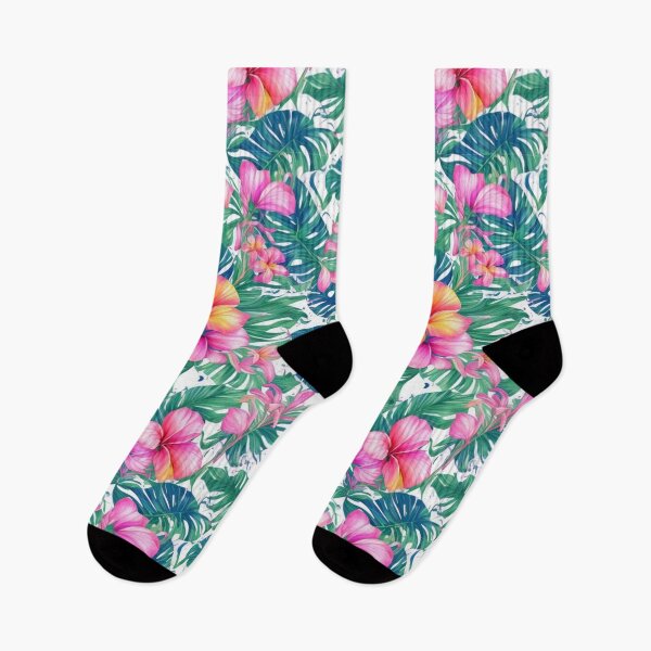 Item preview, Tropical Floral Pattern designed and sold by AOCollections.