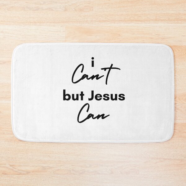 Item preview, I can’t but Jesus can designed and sold by seven11photos.