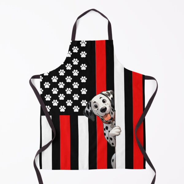Item preview, Dalmatian Peeking Behind The American Flag designed and sold by TheAnimalZ00.