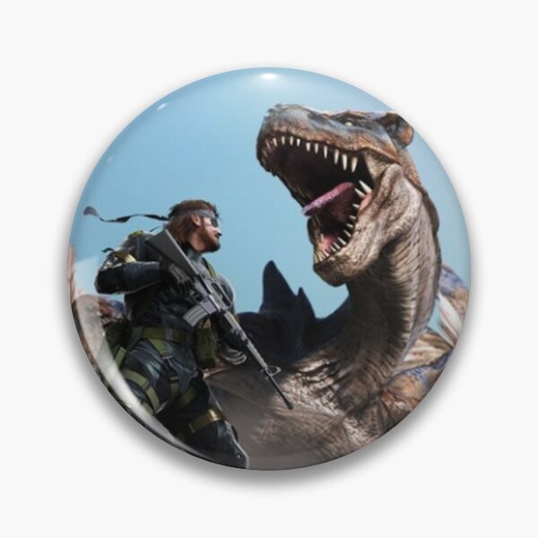 Item preview, Metal Gear Solid Peace Walker X Monster Hunter Freedom Unite: Big Boss and Tigrex designed and sold by OuterOutlet.