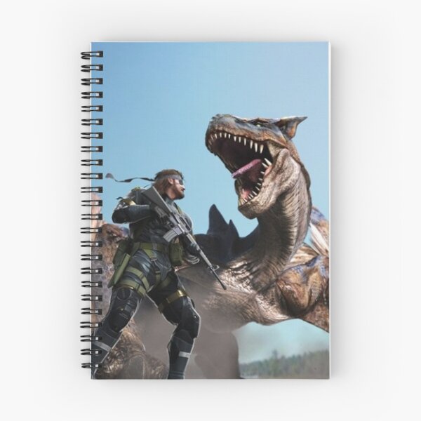 Item preview, Metal Gear Solid Peace Walker X Monster Hunter Freedom Unite: Big Boss and Tigrex designed and sold by OuterOutlet.