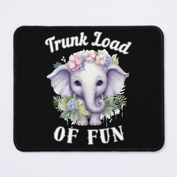 Item preview, Trunk Load Of Fun designed and sold by ElephantVibes.