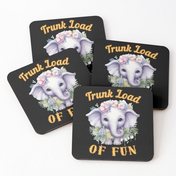 Item preview, Trunk Load Of Fun. elephant lover designed and sold by ElephantVibes.