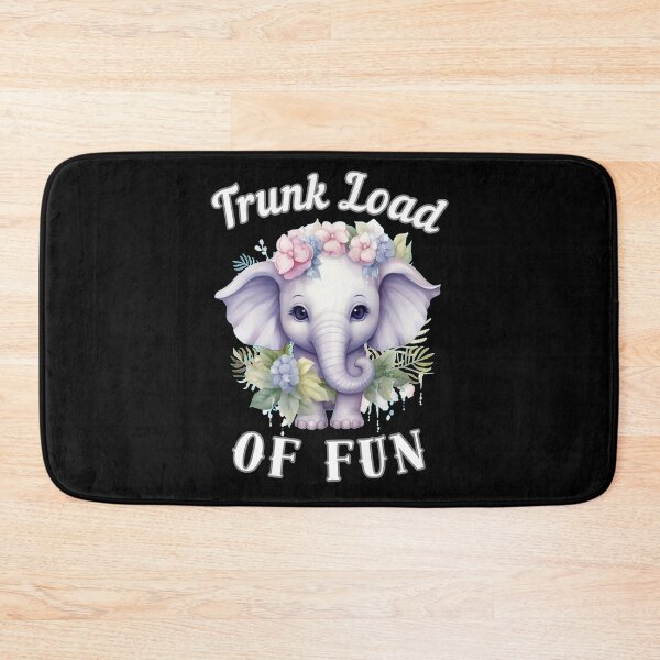 Item preview, Trunk Load Of Fun designed and sold by ElephantVibes.
