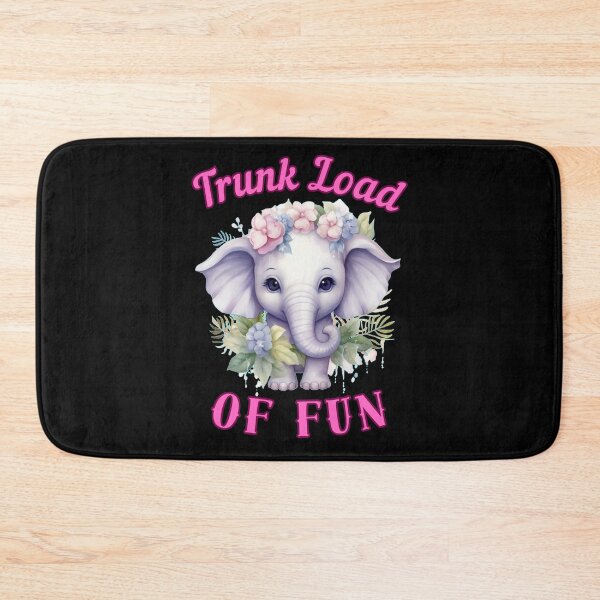 Item preview, Trunk Load Of Fun. elephant head designed and sold by ElephantVibes.