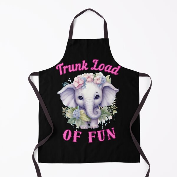 Item preview, Trunk Load Of Fun. elephant head designed and sold by ElephantVibes.