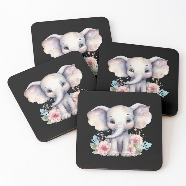 Item preview, Baby Elephant designed and sold by ElephantVibes.