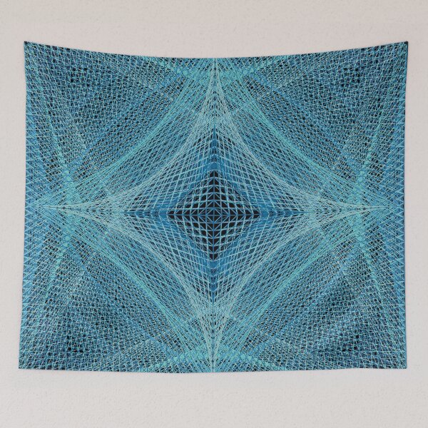 Item preview, Rectangular Pattern #4 Morph C [16545-Blues-BB] designed and sold by LottMultimedia.