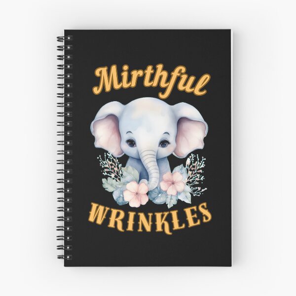 Item preview, Mirthful Wrinkles. elephant lover designed and sold by ElephantVibes.