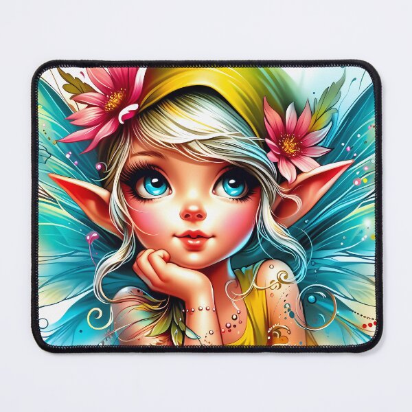 Item preview, Daydream Blossom: The Pensive Fairy Child designed and sold by Vitalka-uk.