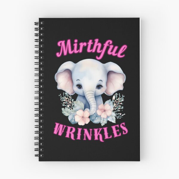 Item preview, Mirthful Wrinkles. elephant head designed and sold by ElephantVibes.