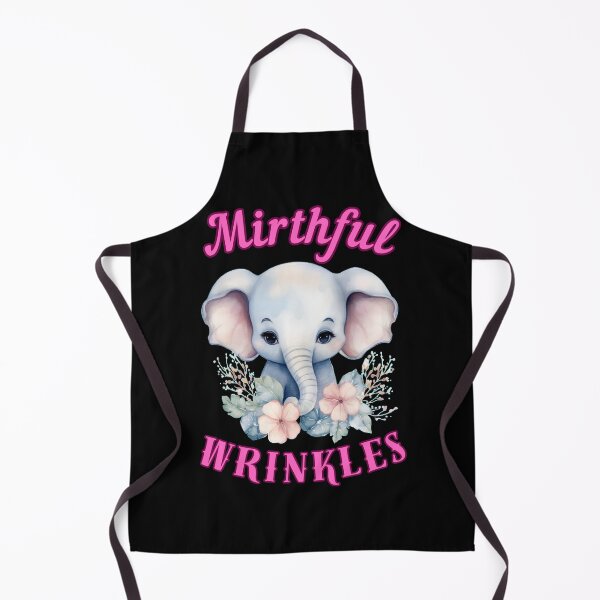 Item preview, Mirthful Wrinkles. elephant head designed and sold by ElephantVibes.