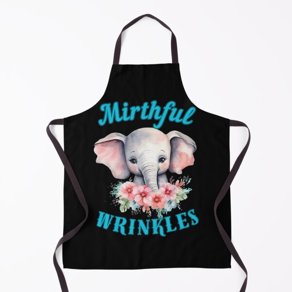 Item preview, Mirthful Wrinkles. adorable elephant designed and sold by ElephantVibes.