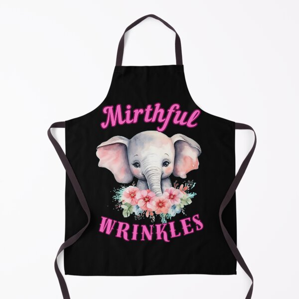 Item preview, Mirthful Wrinkles. elephant saying designed and sold by ElephantVibes.