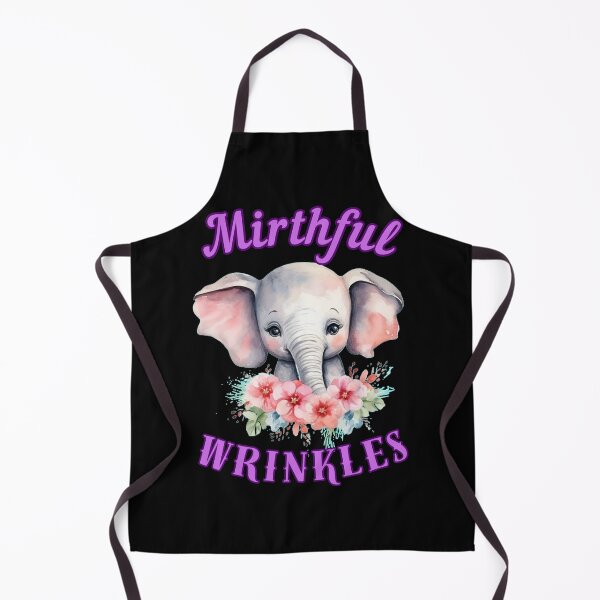 Item preview, Mirthful Wrinkles. elephant quote designed and sold by ElephantVibes.