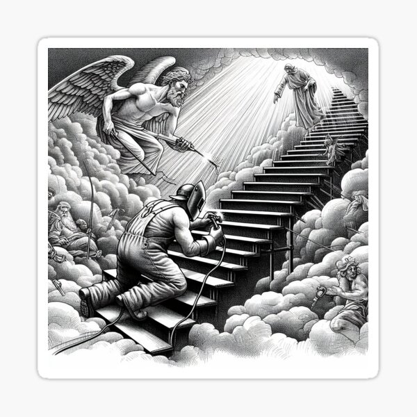 Item preview, Fixing the stairs to heaven designed and sold by Phingart.
