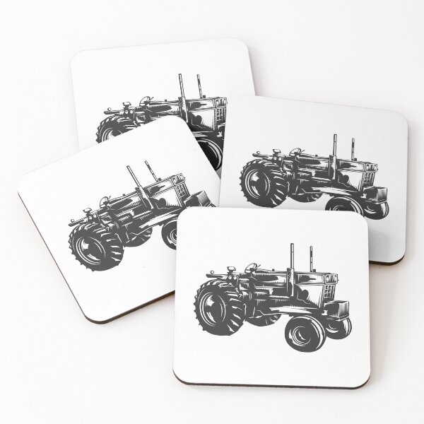 Item preview, Retro Farm Tractor designed and sold by Islanr.