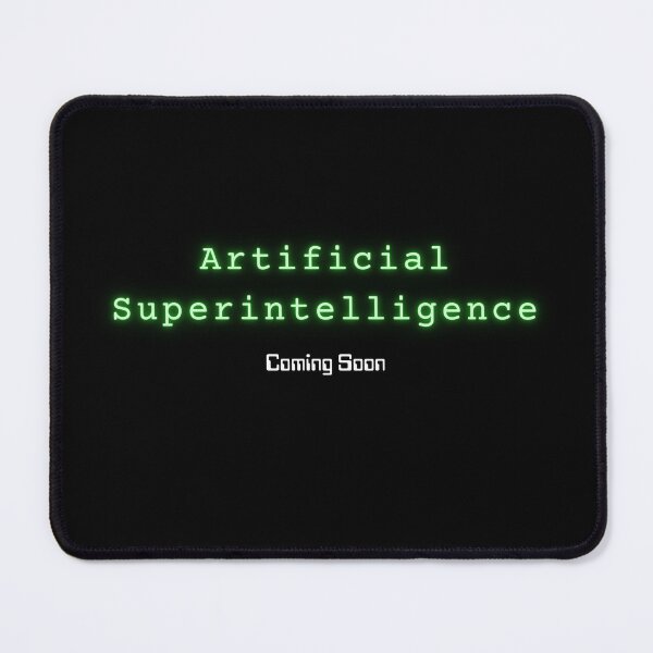 Item preview, Artificial Superintelligence/; Coming soon (Neon Green) designed and sold by ProjectLui.