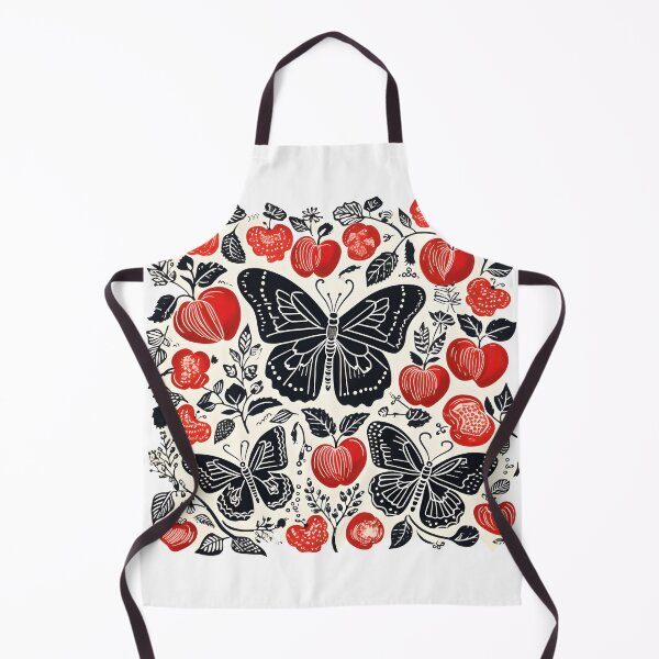 Item preview, Butterflies,apples and florals designed and sold by omerfdln34.