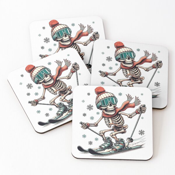 Item preview, Skeleton Ski Funny designed and sold by erkinmaddison.
