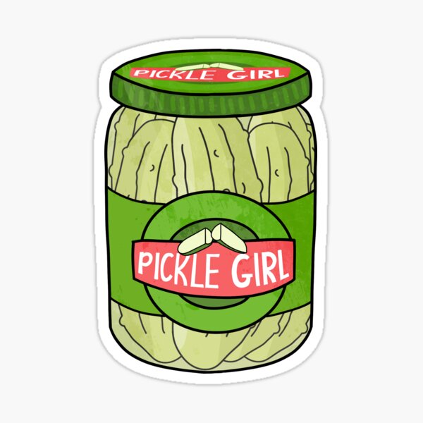 Item preview, Pickle Girl Pickle Jar  designed and sold by Miles Reinstein.