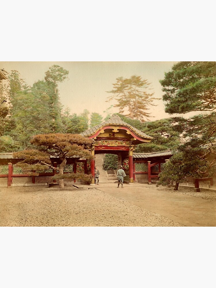 Temple at Shiba, Tokyo by Fletchsan