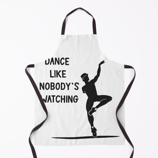 Item preview, Dance Like Nobody's Watching - Tap Dancer Silhouette designed and sold by NiftyWrx.