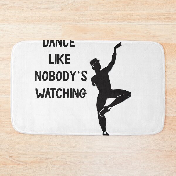 Item preview, Dance Like Nobody's Watching - Tap Dancer Silhouette designed and sold by NiftyWrx.