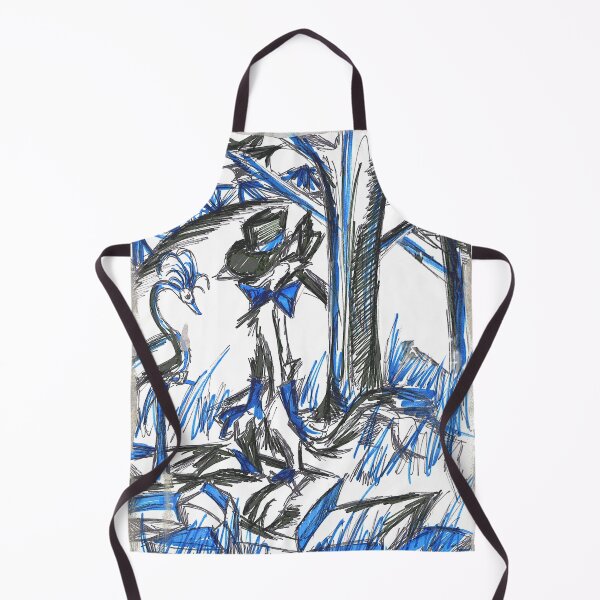 Item preview, Blue Abstract Fairytale designed and sold by Korroby.