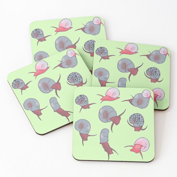 Item preview, Pink Ramshorn Snails designed and sold by gh0stsh4rk.
