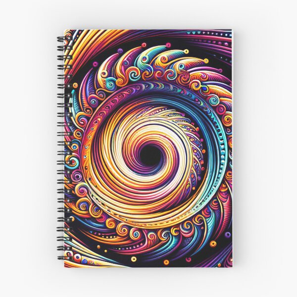 Item preview, Vibrant Abstract Vortex Artwork designed and sold by SrijanaByAnu.