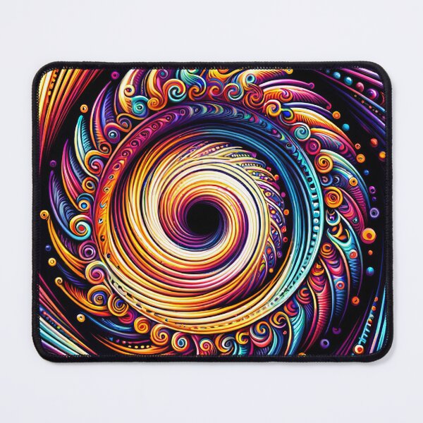 Item preview, Vibrant Abstract Vortex Artwork designed and sold by SrijanaByAnu.