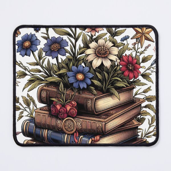 Item preview, Flowers Growing From Books designed and sold by erkinmaddison.