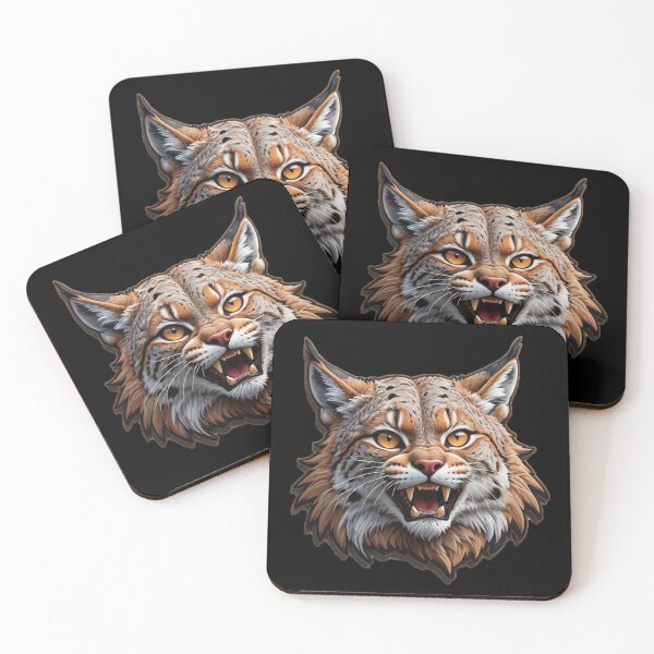 Item preview, Bobcat ( animation portrait ) Logo Style designed and sold by Gilby-Designs.
