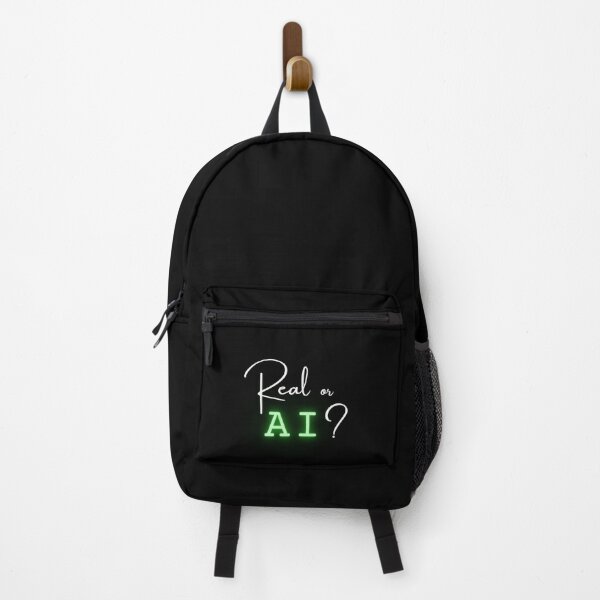 Item preview, Real or AI? (neon green) designed and sold by ProjectLui.