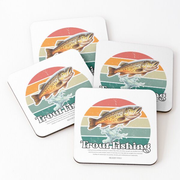 Item preview, Happy Trout Fishing Gear & Outdoor Collection designed and sold by montrealinabox.