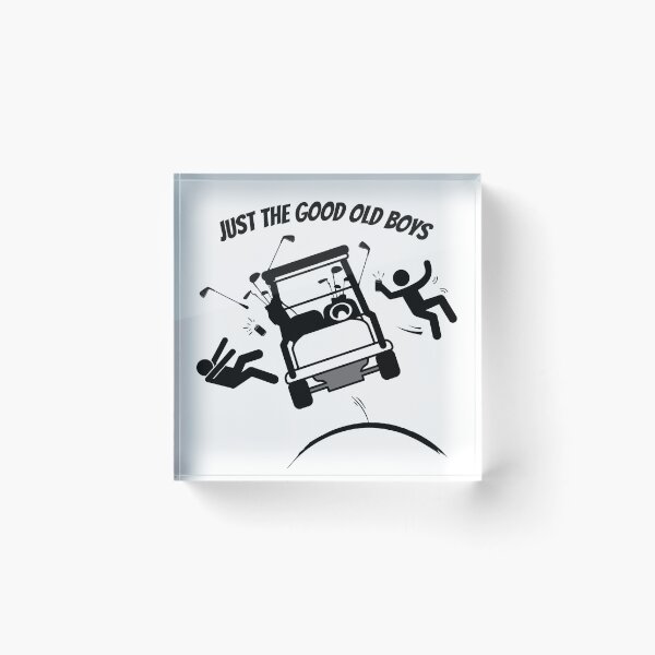 Item preview, Just The Good Old Boys Golf Cart designed and sold by SimpleSteve.