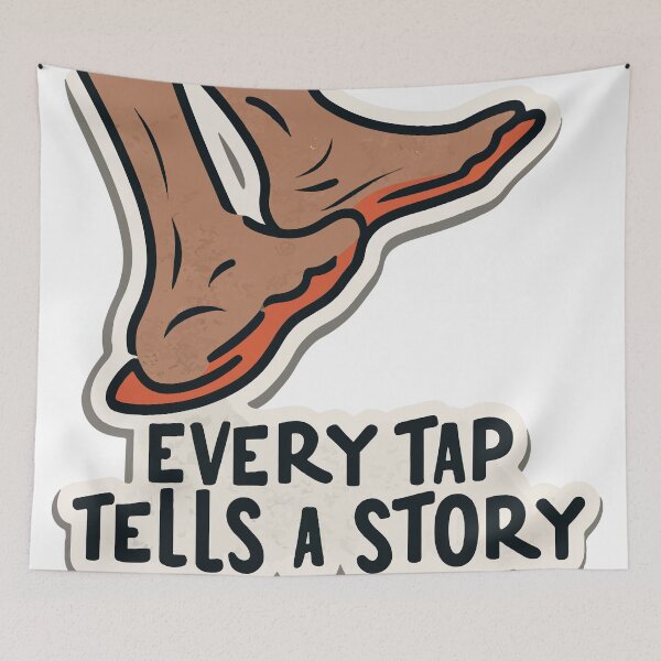 Item preview, Tap Dance Storytelling - Comic Style Illustration designed and sold by NiftyWrx.