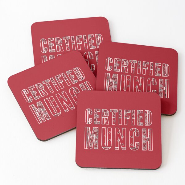 Item preview, Certified Munch (red) designed and sold by DIRTYDUNNZ.