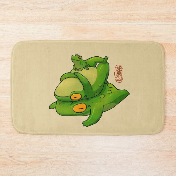 Item preview, cute frog stack family designed and sold by DingHuArt.