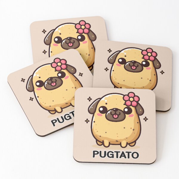 Item preview, Pugtato pug dog  designed and sold by Gabriel Cabrera.