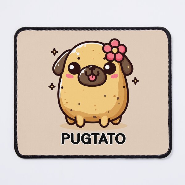 Item preview, Pugtato pug dog designed and sold by Gabriel Cabrera.
