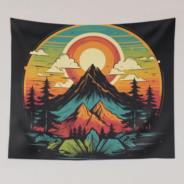 Item preview, Vintage Reverie: Nature's 70s Symphony designed and sold by Bokabo.
