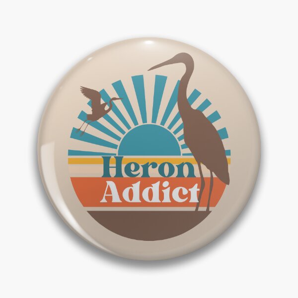 Item preview, Heron Addict , Fun Egret Lover Gift , Funny Heron designed and sold by DevlynnDesigns.
