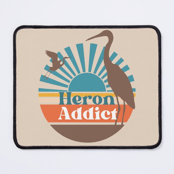Item preview, Heron Addict , Fun Egret Lover Gift , Funny Heron designed and sold by DevlynnDesigns.