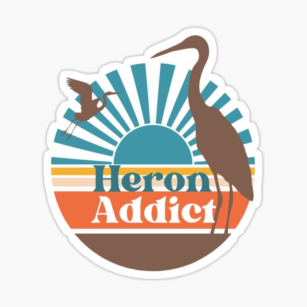 Item preview, Heron Addict , Fun Egret Lover Gift , Funny Heron designed and sold by DevlynnDesigns.