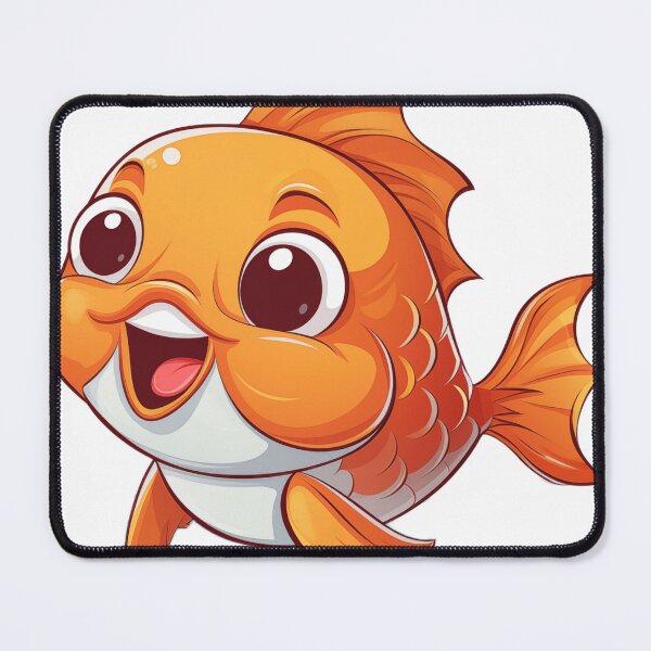 Item preview, "Clumsy Fish on Door Handle: Humorous Vector Graphic for Amusing Apparel on White Background" designed and sold by Huycao211.