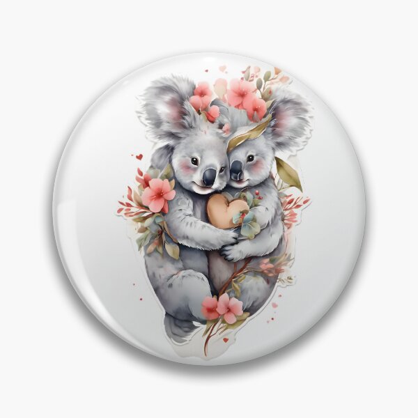Item preview, Couple Koalas Valentine designed and sold by HOMETOWN86.