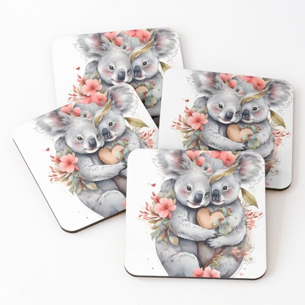 Item preview, Couple Koalas Valentine designed and sold by HOMETOWN86.