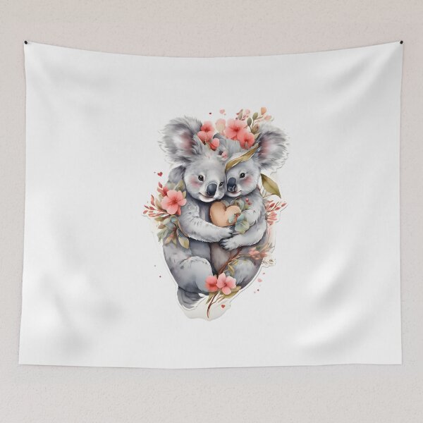 Item preview, Couple Koalas Valentine designed and sold by HOMETOWN86.